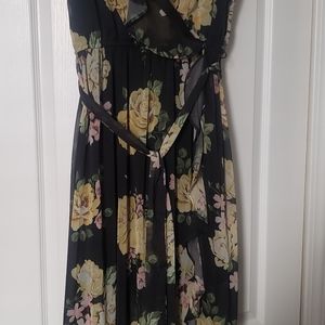 New With Tag-Disney Princess MultiColor Sheer Dress-Large